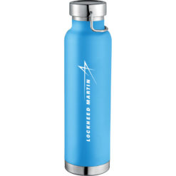 Copper Vacuum Insulated Bottle, 20 oz - Blue