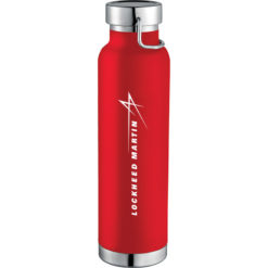 Copper Vacuum Insulated Bottle, 20 oz - Red