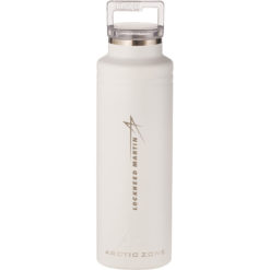 Arctic Zone Copper Vacuum Insulated Bottle, 20 oz - White