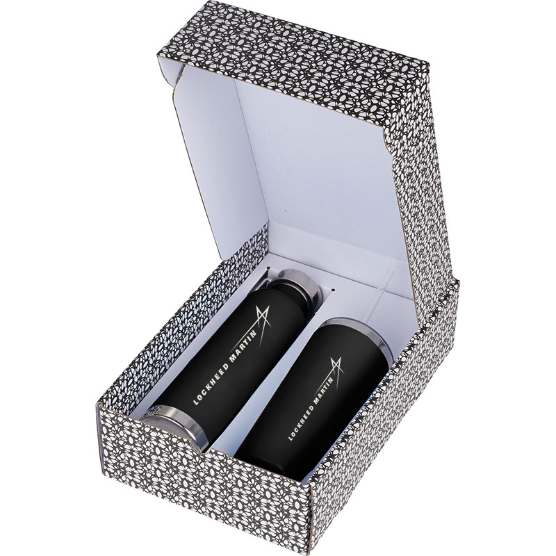 Copper Vacuum Insulated Gift Set - Black