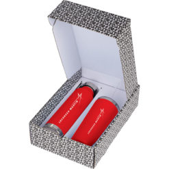 Copper Vacuum Insulated Gift Set - Red