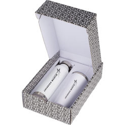 Copper Vacuum Insulated Gift Set - White
