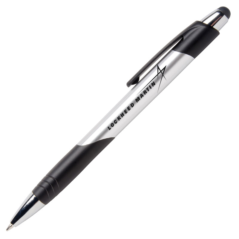 Fiji Chrome Stylus Pen - Black