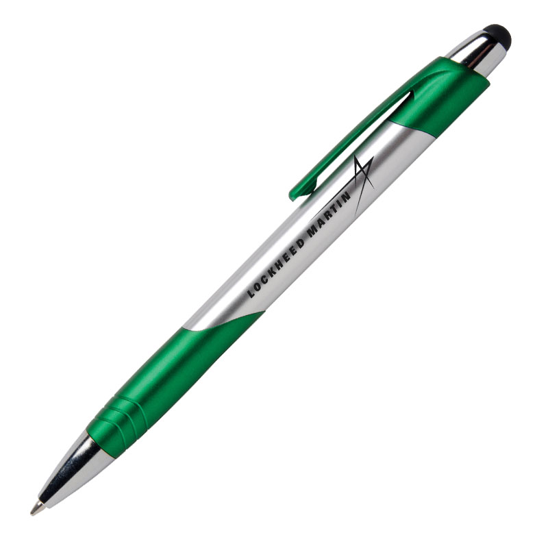 Fiji Chrome Stylus Pen - Green