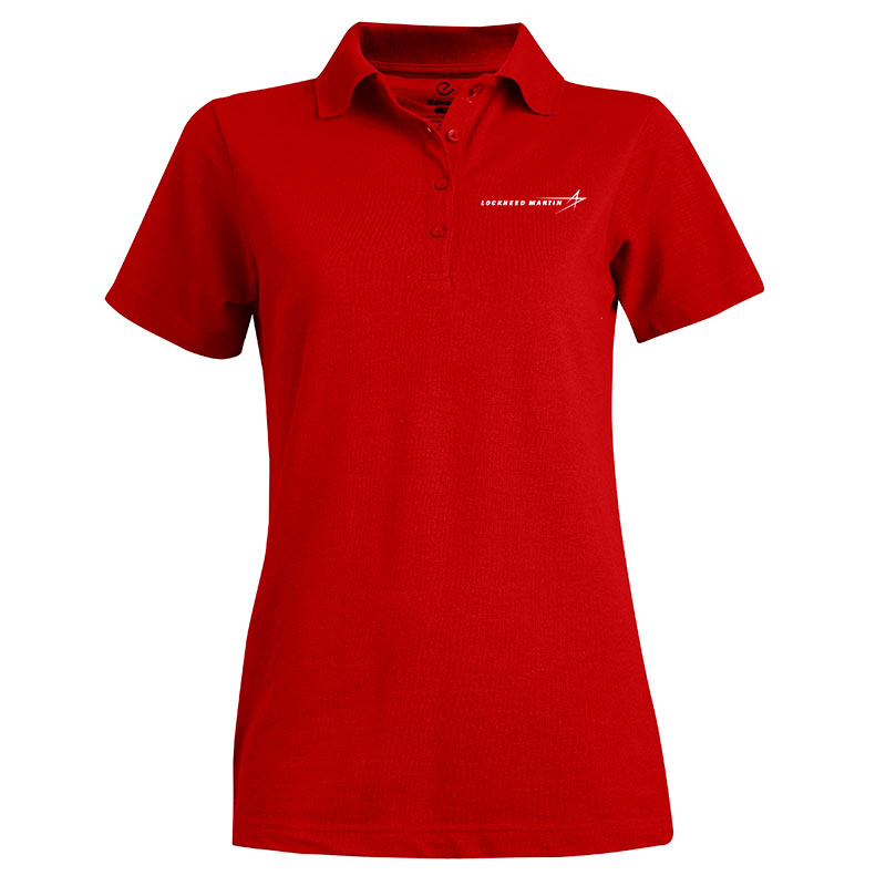 Ladies' Pique Blend Polo - Red