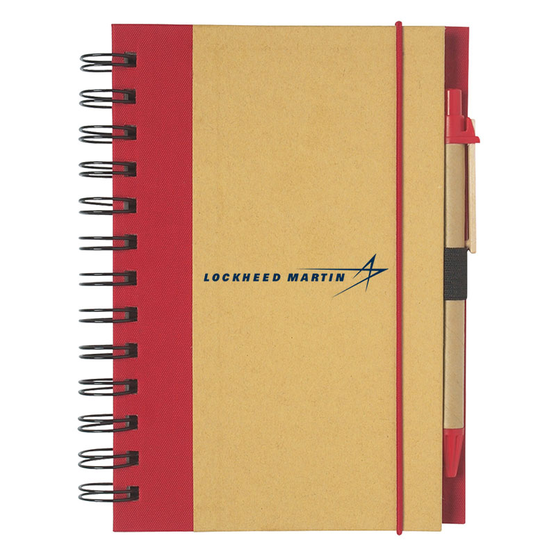 Eco Friendly Notebook - Red