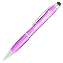 Belmar Light Up Stylus Pen - Pink