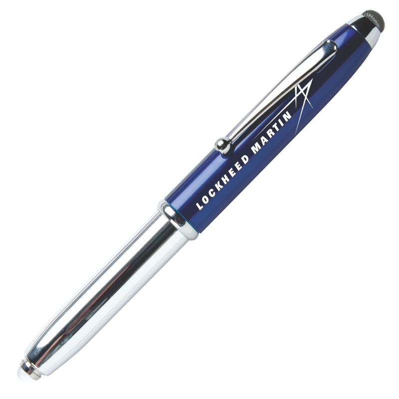 3-In-1 Pen / Light / Stylus - Blue