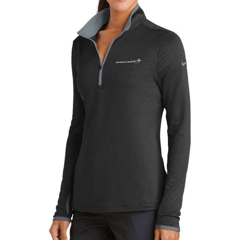 Ladies' Nike Dri-Fit Stretch Pullover - Black 2