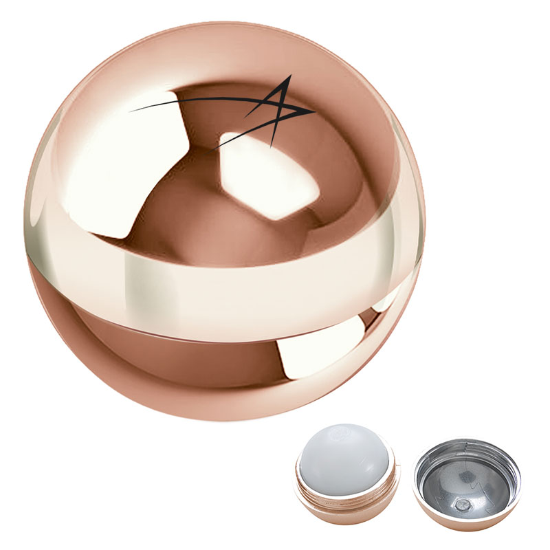 Metallic Lip Balm Ball - Copper