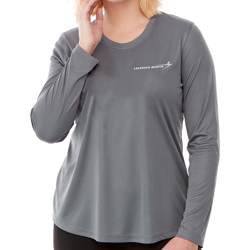 Ladies' Parama Long Sleeve Shirt - Gray Main