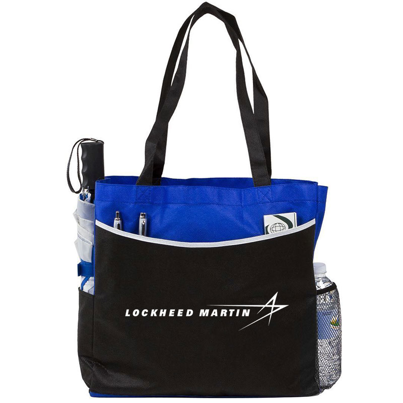 Globe Trotter Convention Tote - Blue