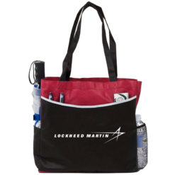 Globe Trotter Convention Tote - Red