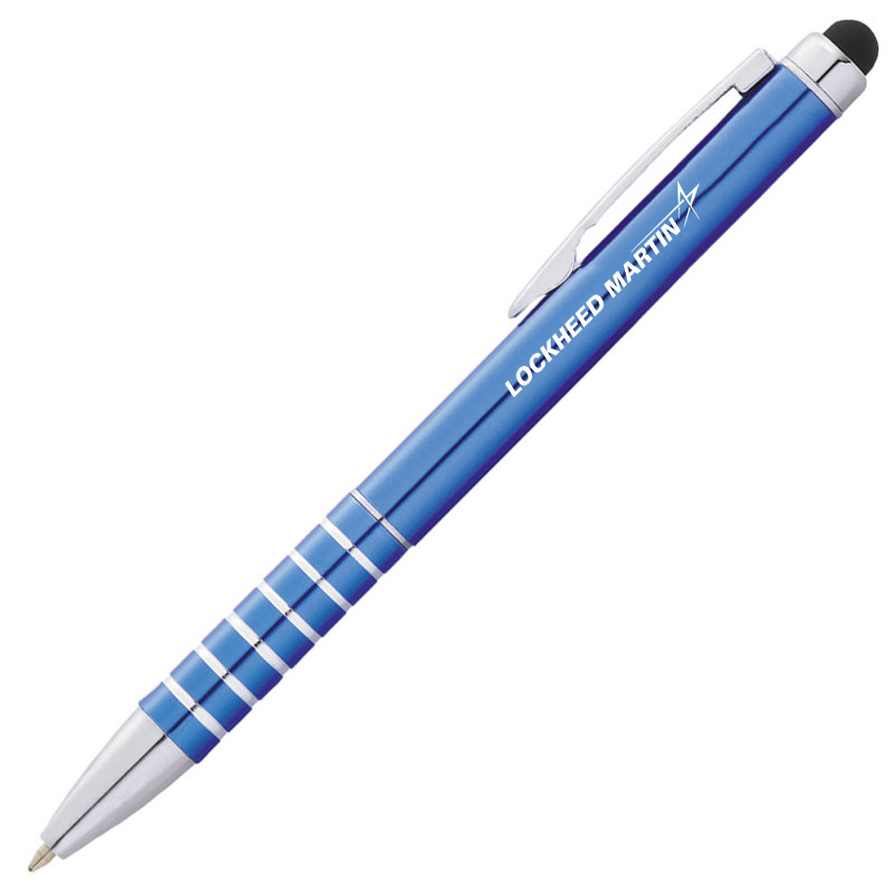Blue-Lockheed-Martin-Preston-Metal-Stylus-Pen