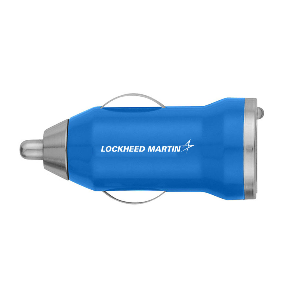 Blue-Lockheed-Martin-USB-Car-Charger
