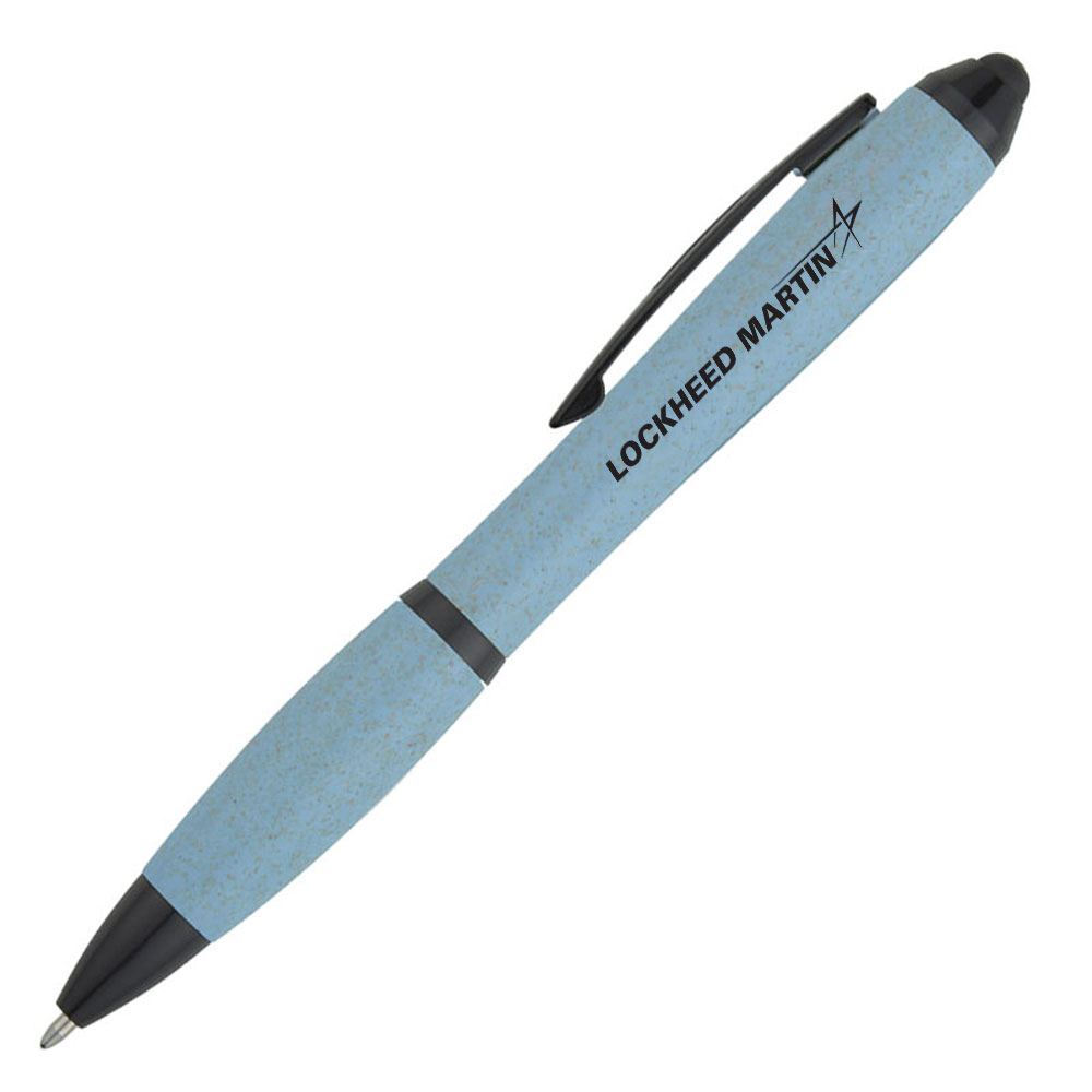 Blue-Lockheed-Martin-Wheat-Writer-Stylus-Pen