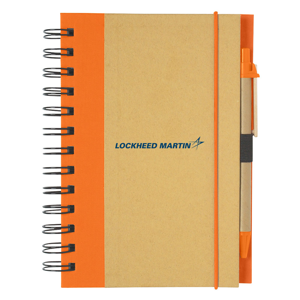 Eco-Inspired Notebook-Orange