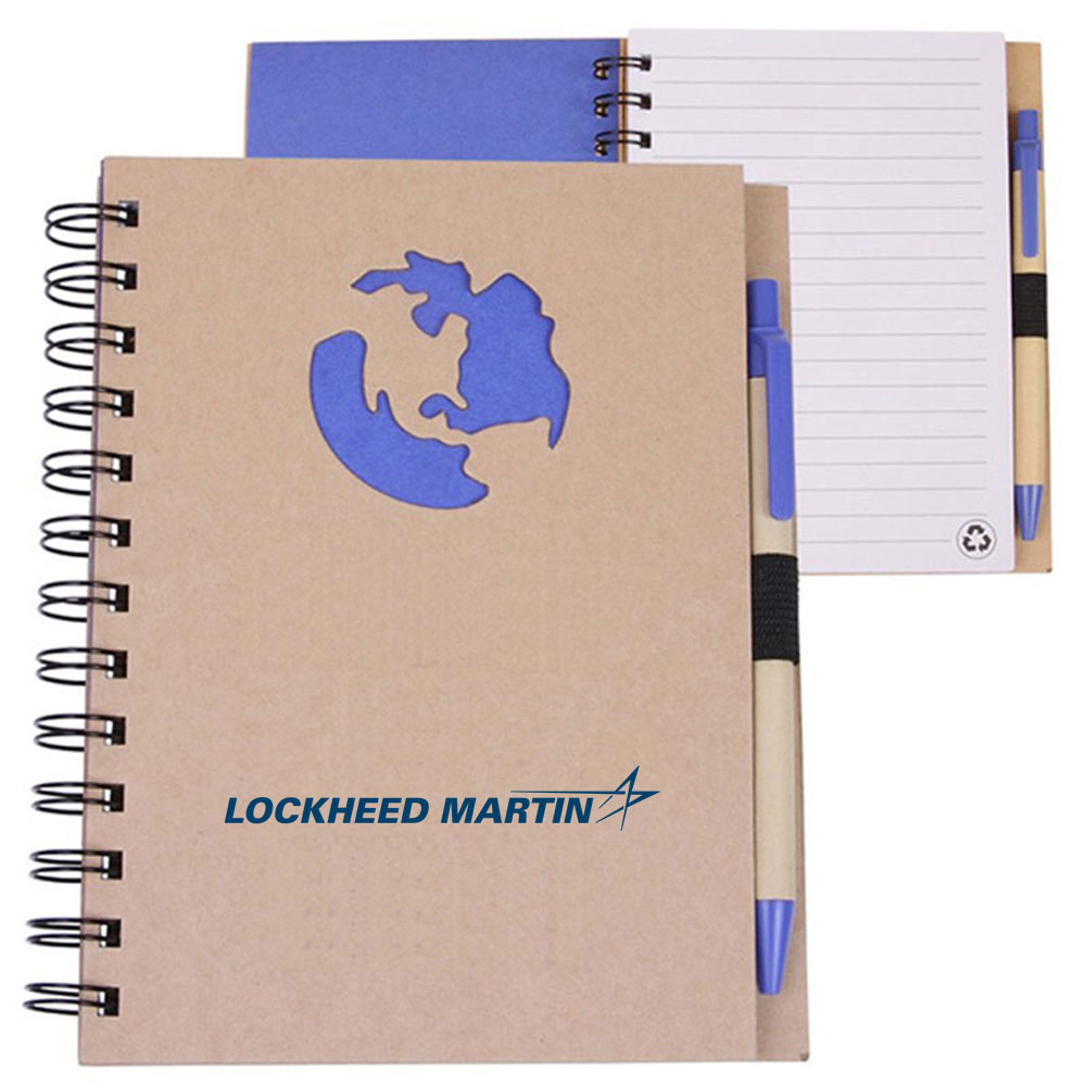 Ecoshapes-Globe-Recycled-Notebook