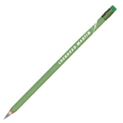 Arcus Rainbow Recycled Newspaper Pencil - Green