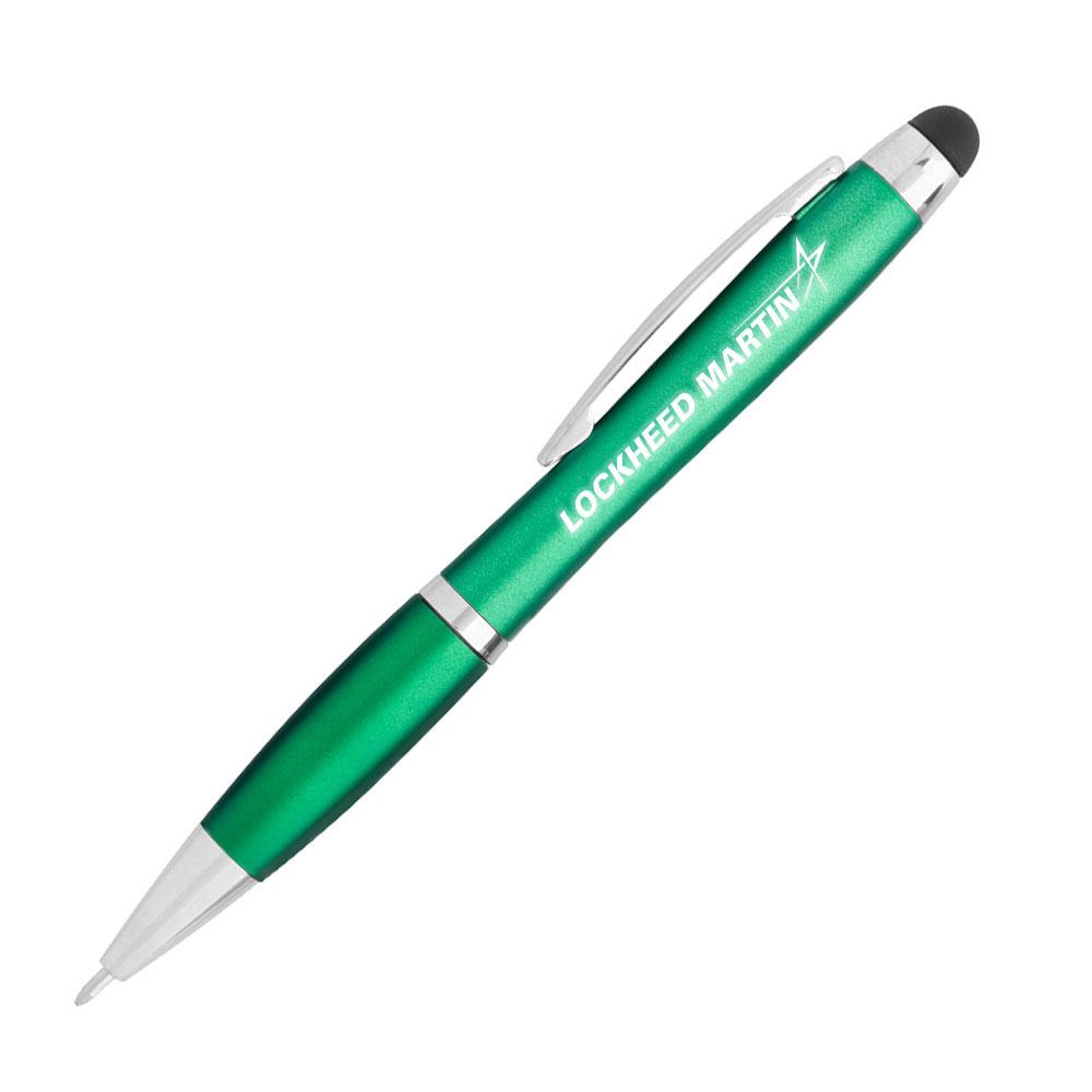 Green-Lockheed-Martin-Belmar-Light-Up-Stylus-Pen
