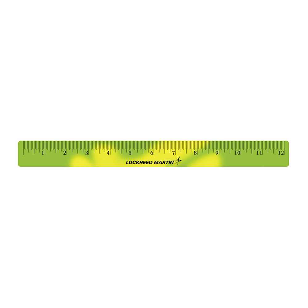Green-Lockheed-Martin-Color-Changing-12'-Wood-Ruler