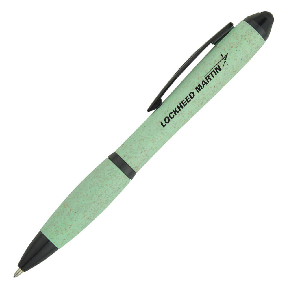 Green-Lockheed-Martin-Wheat-Writer-Stylus-Pen