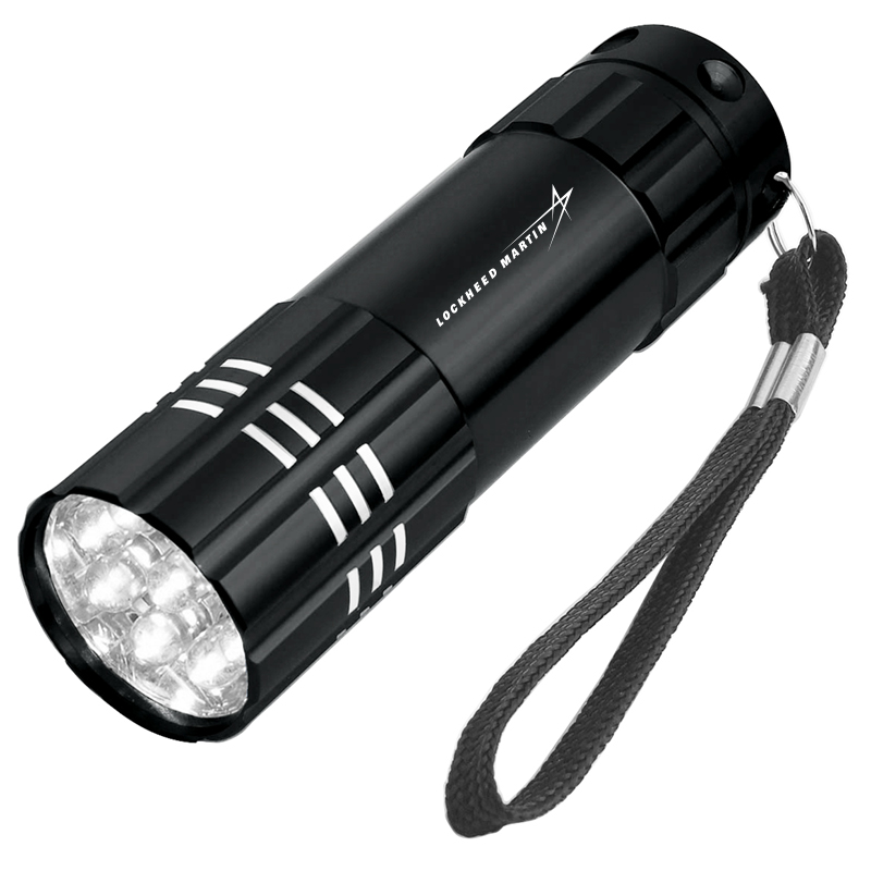 Aluminum LED Flashlight - Black