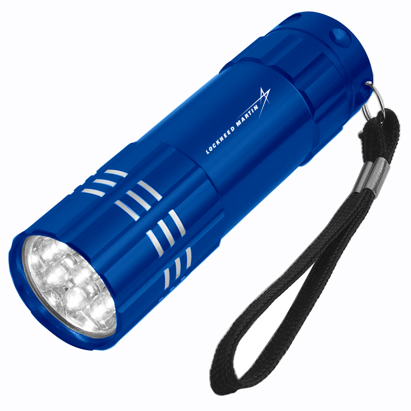 Aluminum LED Flashlight - Blue