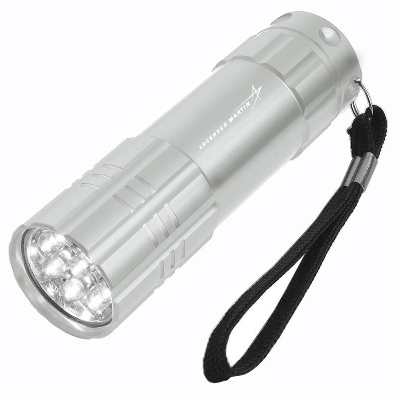 Aluminum LED Flashlight - Silver