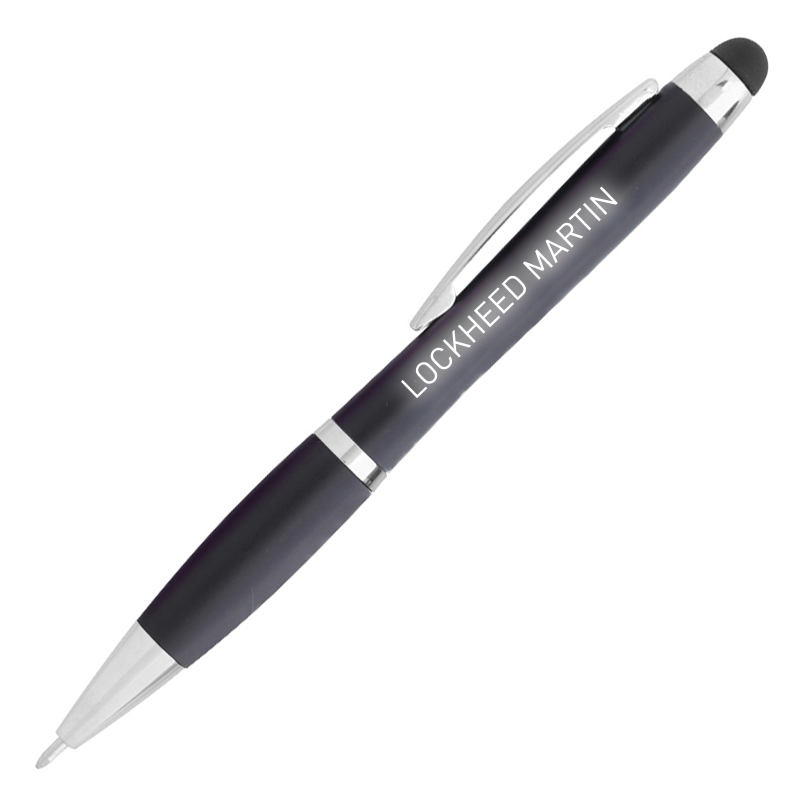 Belmar Light Up Stylus Pen - Black