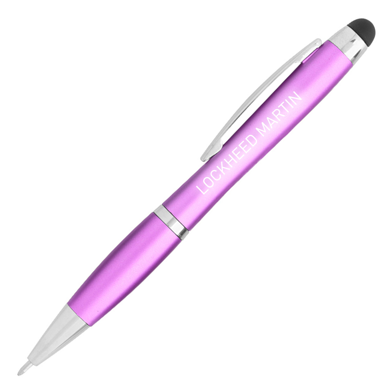 Belmar Light Up Stylus Pen - Pink