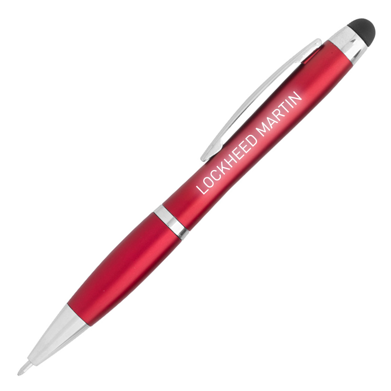 Belmar Light Up Stylus Pen - Red