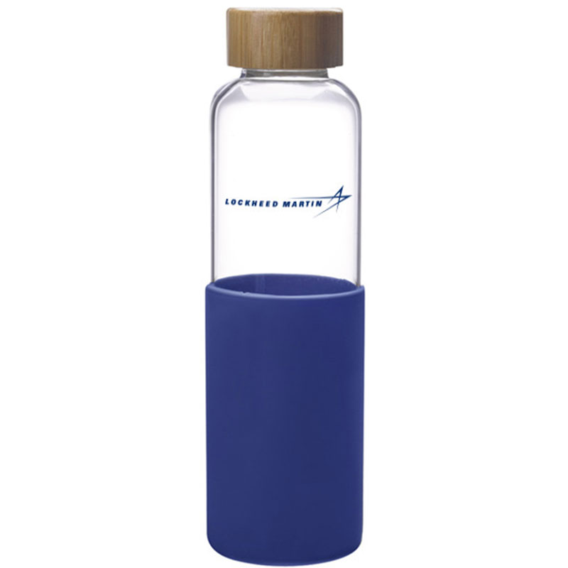 Glass Bottle w/ Silicone Sleeve