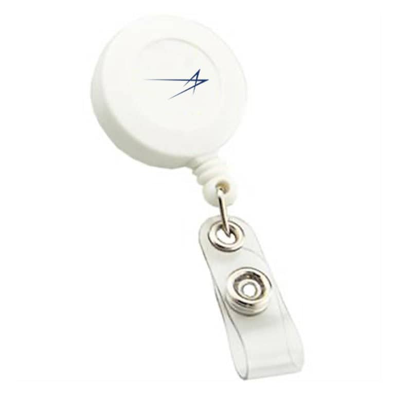 Retractable Badge Reel w/ Carabiner Blue Lockheed Martin Company Store