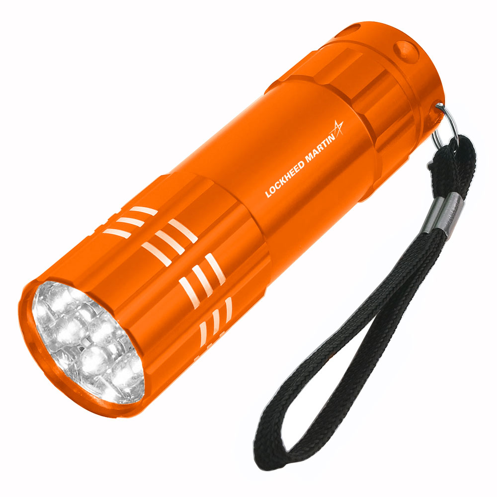 Led-Flashlight-Orange