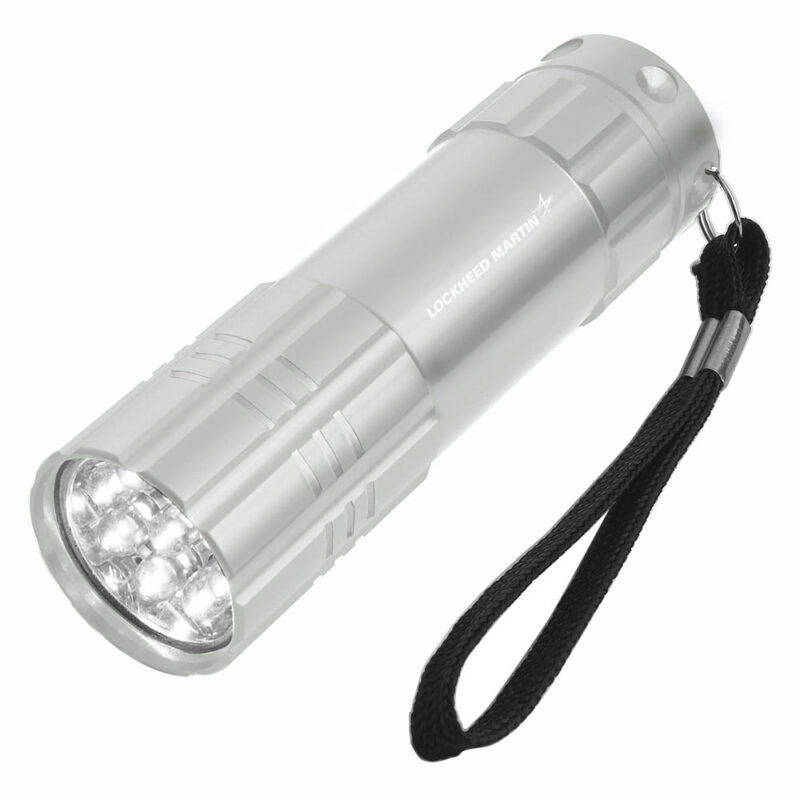 Led-Flashlight-Silver