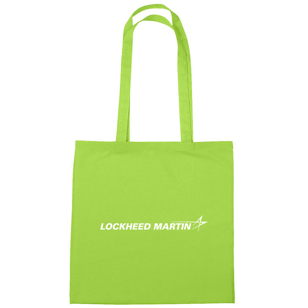 Lime-Lockheed-Martin-Cotton-Tote-Bag
