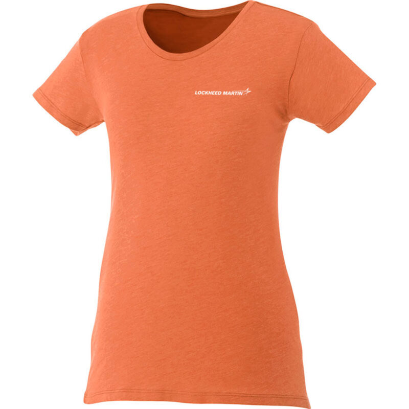 Orange-Lockheed-Martin-Ladies-Bodie-SS-T-Shirt