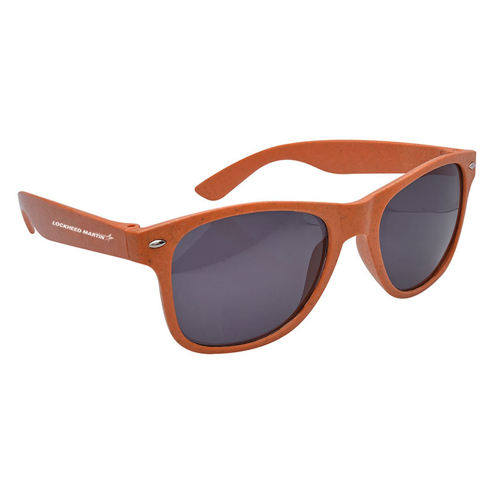 Orange-Lockheed-Martin-Malibu-Wheat-Straw-Sunglasses