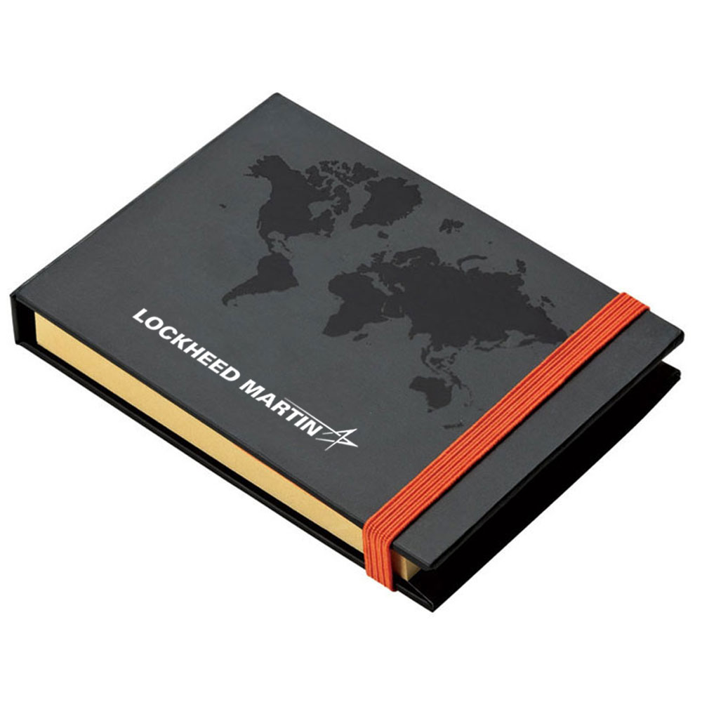Orange-Lockheed-Martin-World-Sticky-Note-Book