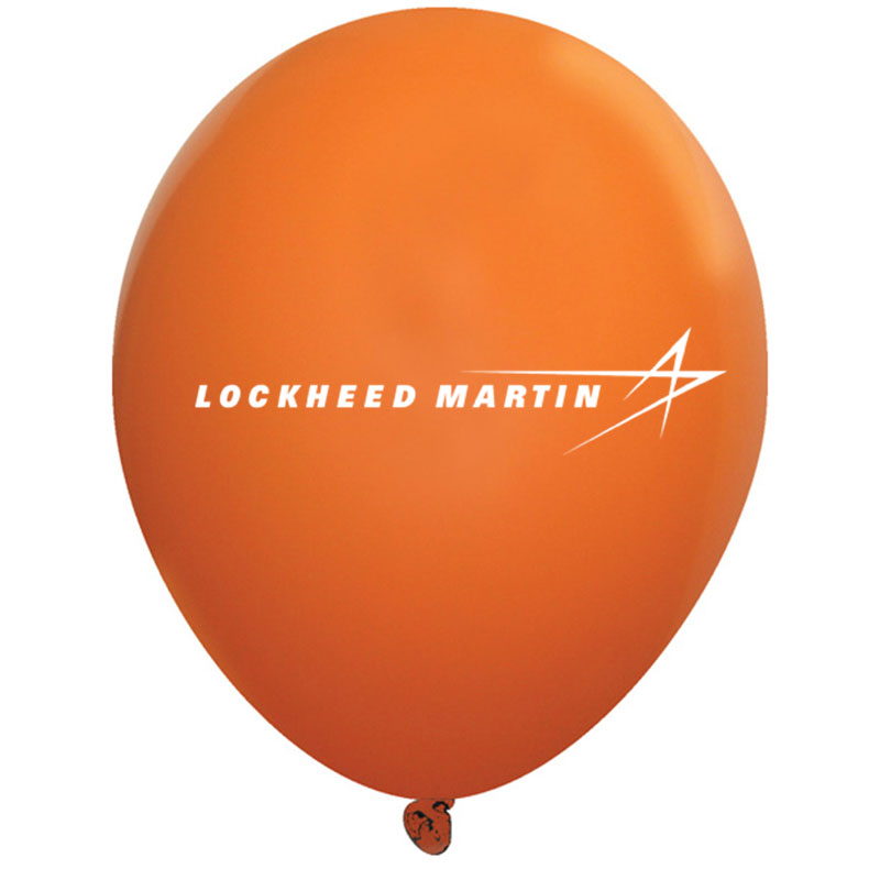 9" Latex Balloon - Orange