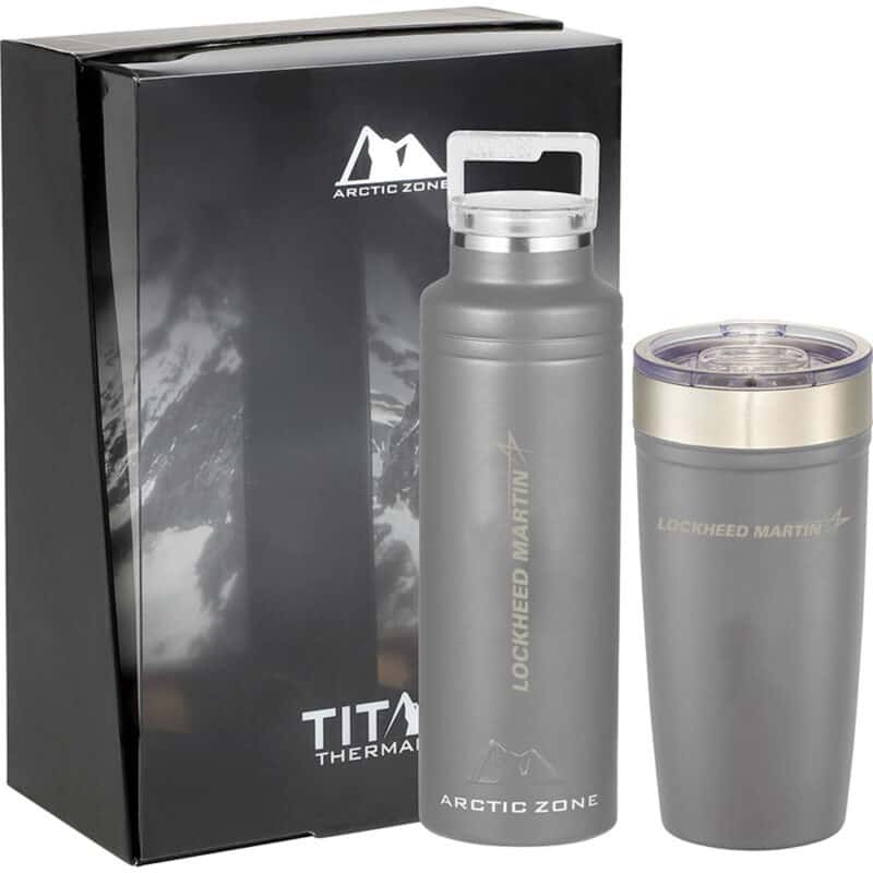 Silver Copper Vacuum Insulated Bottle, 17 oz - LM Logo - Lockheed ...