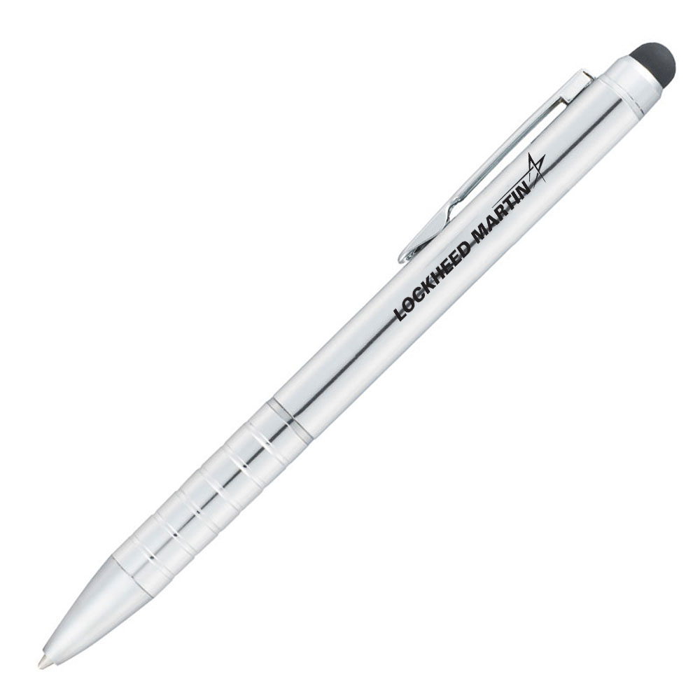 Silver-Lockheed-Martin-Preston-Metal-Stylus-Pen