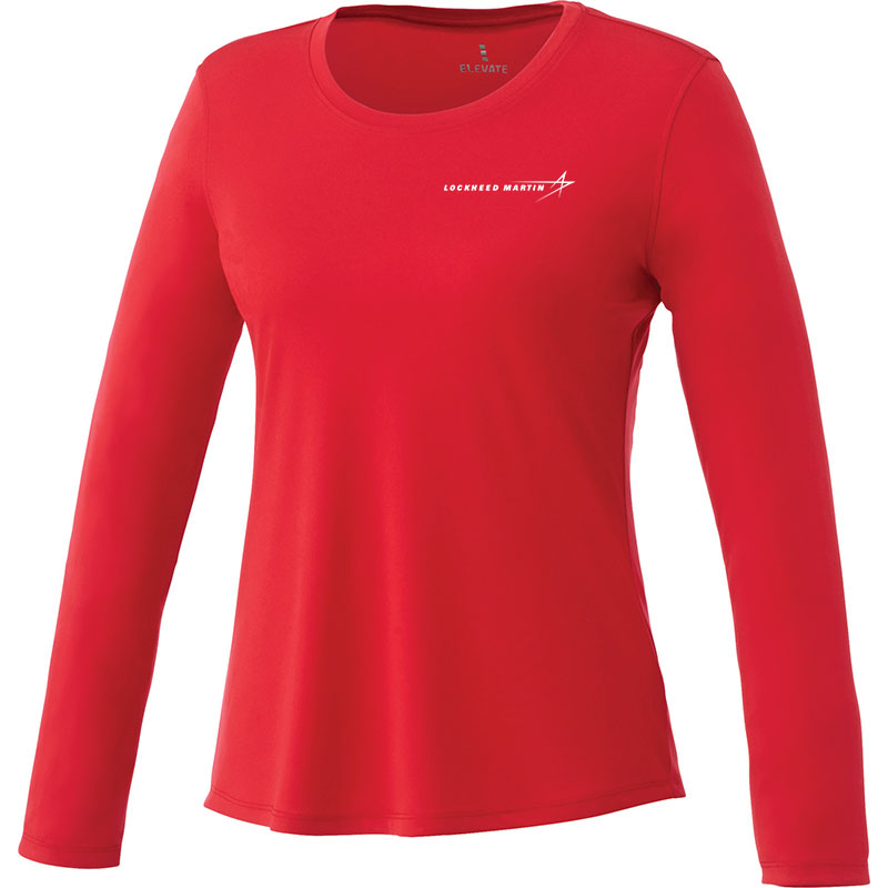 Ladies' Parama Long Sleeve Shirt - Red