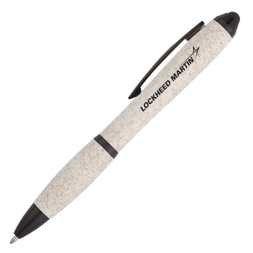 White-Lockheed-Martin-Wheat-Writer-Stylus-Pen