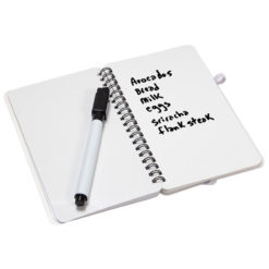 Write + Wipe Reusable Erasable Notebook - Open