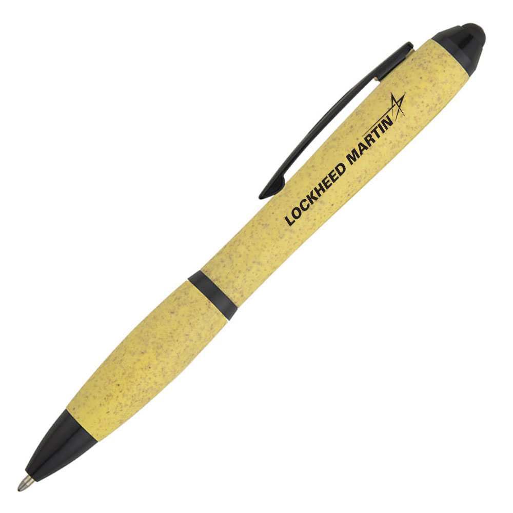 Yellow-Lockheed-Martin-Wheat-Writer-Stylus-Pen