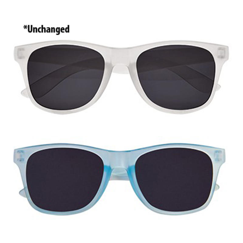 Heat Reactive Sunglasses - Blue / Clear