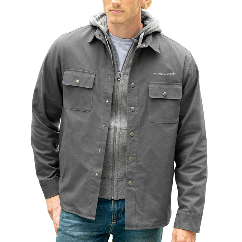 Men's Boulder Shirt Jacket - Dark Gray