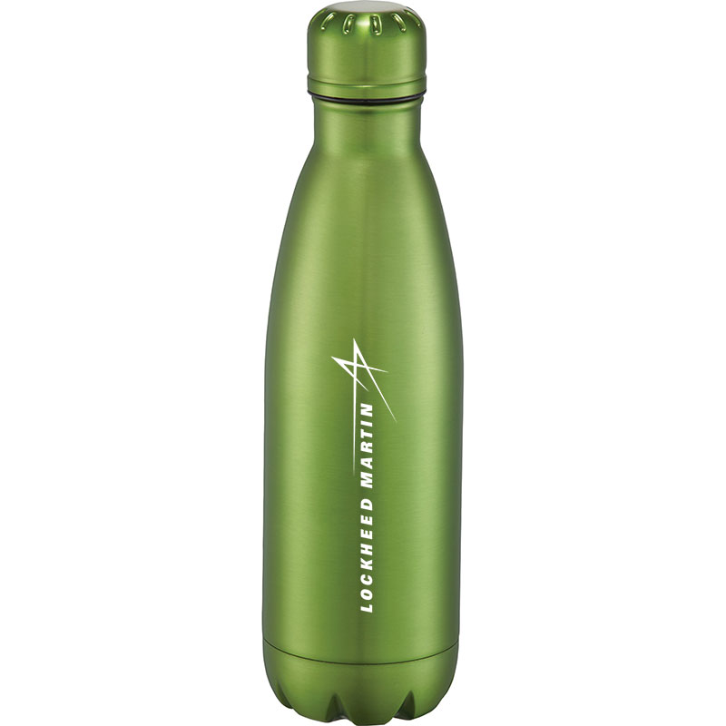 Copper Vacuum Insulated Bottle, 17 oz - Green 2